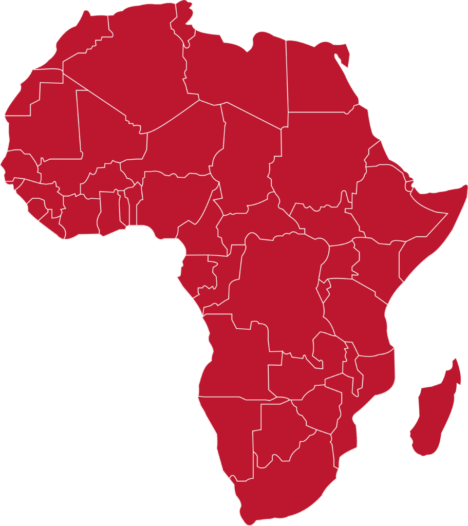 map afrika